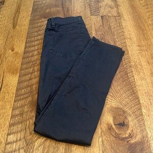 J Brand Woman’a Black Cargo Jeans Size 28